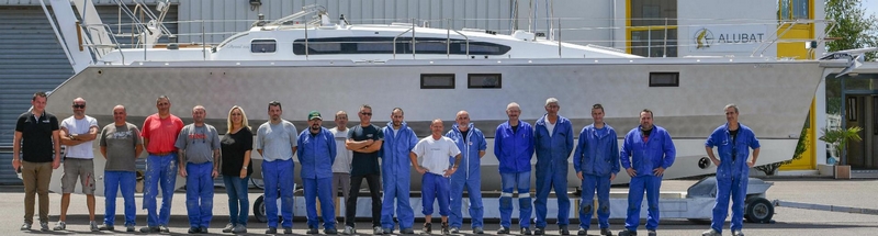 chantier naval Alubat