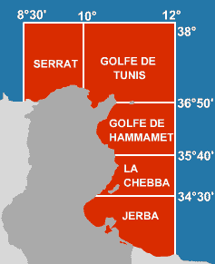 zones meteo Tunisie