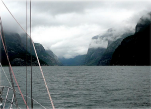 navigation fjord norvege