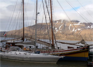voiliers au Svalbard